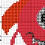 Monster 1 cross stitch pattern  daily cross stitch