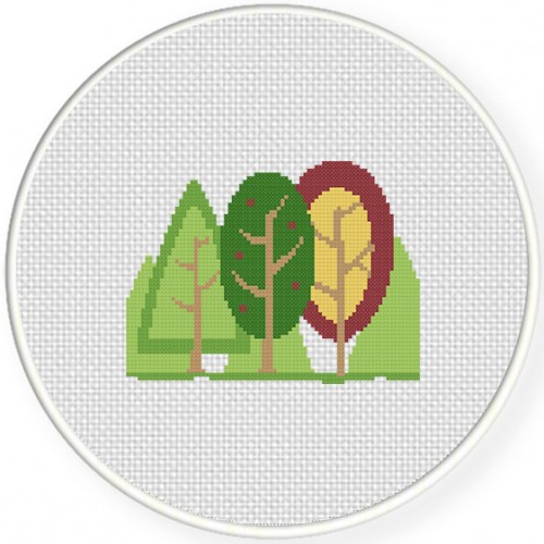 forest-cross-stitch-pattern-daily-cross-stitch