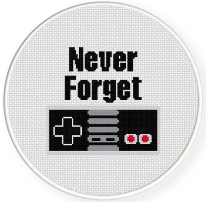 Never forget cross stitch pattern  daily cross stitch