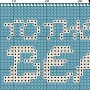 Charts Club Members Only To The Beach Sign Cross Stitch Pattern beach signs