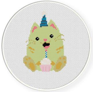 Birthday 7 Cross Stitch Pattern