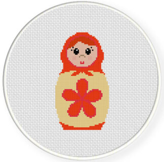 Bowling Stand Girl 1 Cross Stitch Pattern