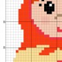 Bowling Stand Girl 1 Cross Stitch Pattern | Daily Cross Stitch