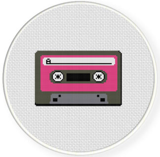 Cassette Tape Cross Stitch Pattern