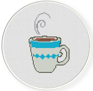 Morning Coffee Cross Stitch Pattern