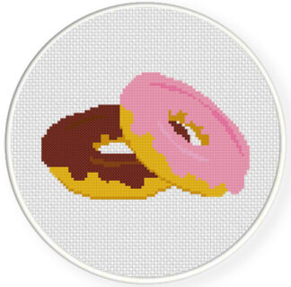 Doughnuts Cross Stitch Pattern