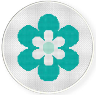 Flower Fun 1  Cross Stitch Pattern