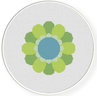 Flower Fun 3  Cross Stitch Pattern