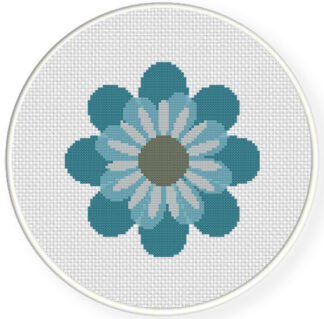 Flower Fun 4 Cross Stitch Pattern