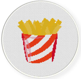 Fries Cross Stitch Pattern