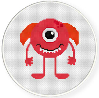 Monster 1 Cross Stitch Pattern