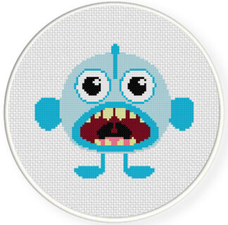 Monster 2 Cross Stitch Pattern