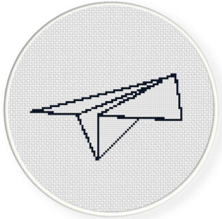 Paper Plane 9 Cross Stitch Pattern
