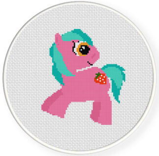 Pony Berry Cross Stitch Pattern
