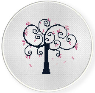 Tree Cross Stitch Pattern