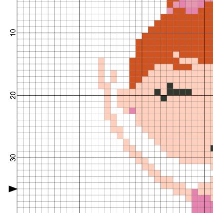 Ballerina 3 Cross Stitch Pattern – Daily Cross Stitch