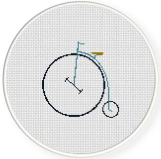 Penny Farthing Cross Stitch Pattern