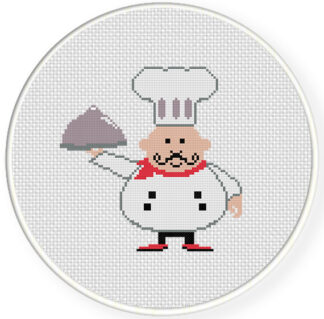 Chef Cross Stitch Pattern