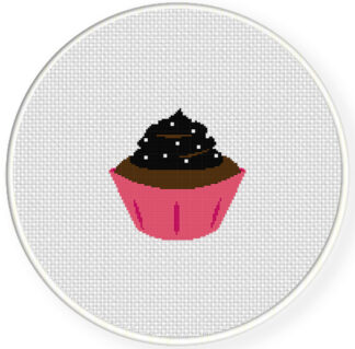 Charts Club Members Only: Chocolate Cupcake Cross Stitch Pattern