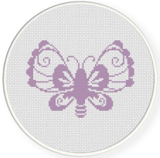 Deco Butterflies Cross Stitch Pattern