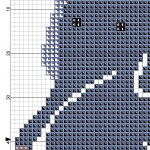 Elephant Cross Stitch Pattern – Daily Cross Stitch