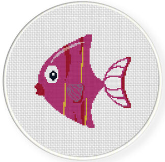 Charts Club Members Only: Bright Fish3 Cross Stitch Pattern