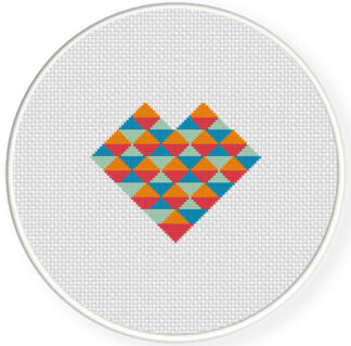 Geometric Cross Stitch Pattern