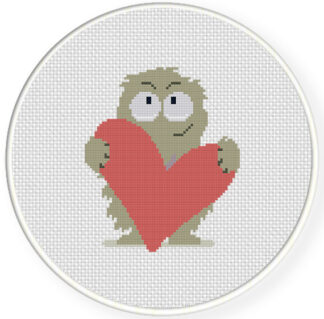 Monster Love 5 Cross Stitch Pattern