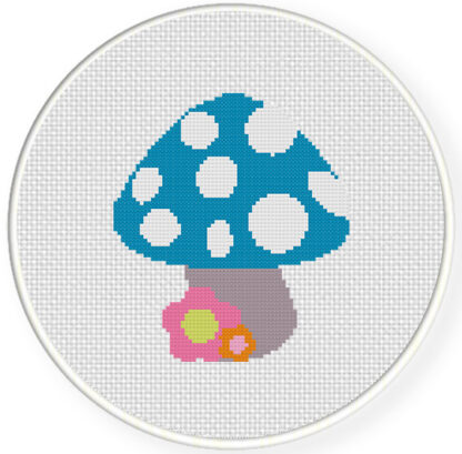 Mushroom Cross Stitch Pattern Daily Cross Stitch