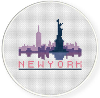 New York Cross Stitch Pattern