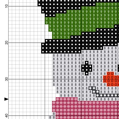 Charts Club Members Only: Snowman Cross Stitch Pattern – Daily Cross Stitch