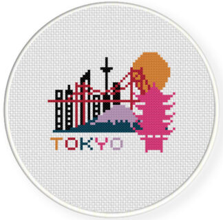 Tokyo Cross Stitch Pattern