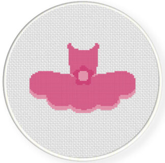 Charts Club Members Only: Tutu Pink Cross Stitch Pattern