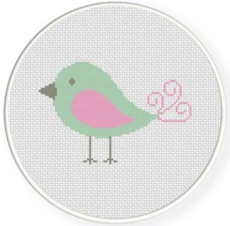 Charts Club Members Only: Baby Bird Cross Stitch Pattern