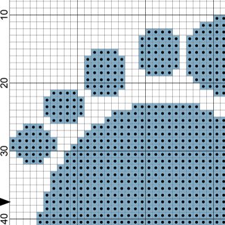 Baby Feet Cross Stitch Pattern – Daily Cross Stitch