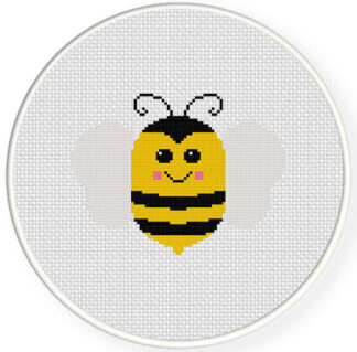 Charts Club Members Only: Bee Cross Stitch Pattern
