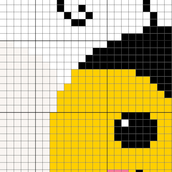Stitched Cat — Free Minecraft Bee Cross Stitch Pattern Google