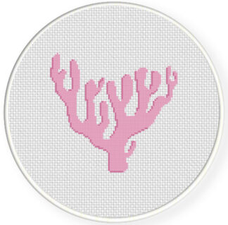 Coral Cross Stitch Pattern
