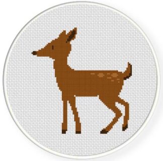 Fawn Cross Stitch Pattern