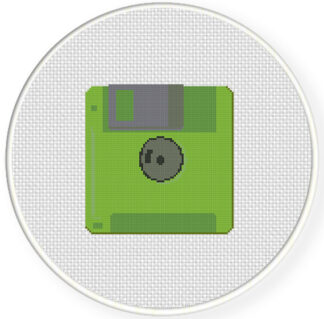 Charts Club Members Only: Floppy Disk Cross Stitch Pattern