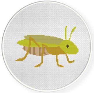 Grasshopper Cross Stitch Pattern