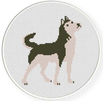 Husky Dog Cross Stitch Pattern – Daily Cross Stitch