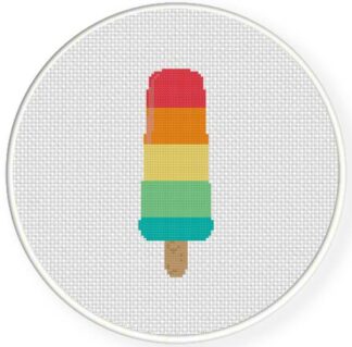 Ice Pop Cross Stitch Pattern