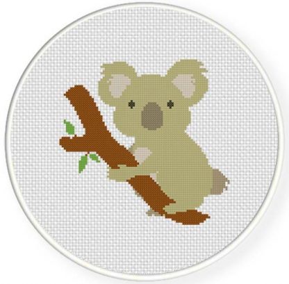 Koala Cross Stitch Pattern – Daily Cross Stitch