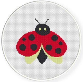 Charts Club Members Only: Ladybug Fat Cross Stitch Pattern