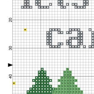 Let’s Go Camping Cross Stitch Pattern – Daily Cross Stitch