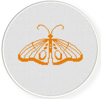 Moth Cross Stitch Pattern