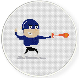 Charts Club Members Only: Mr Poof Cross Stitch Pattern