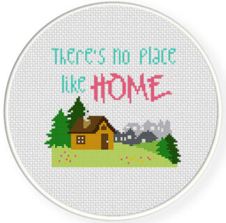 Charts Club Members Only: No Place Like Home Cross Stitch Pattern