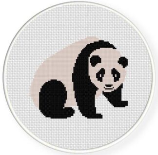 Panda Cross Stitch Pattern